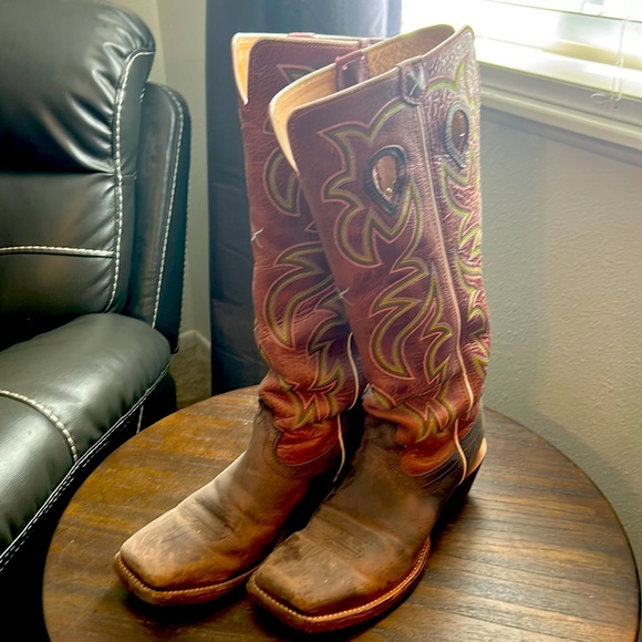 Twisted X Shoes Twisted X Buckaroo Square Toe Western Boot Poshmark